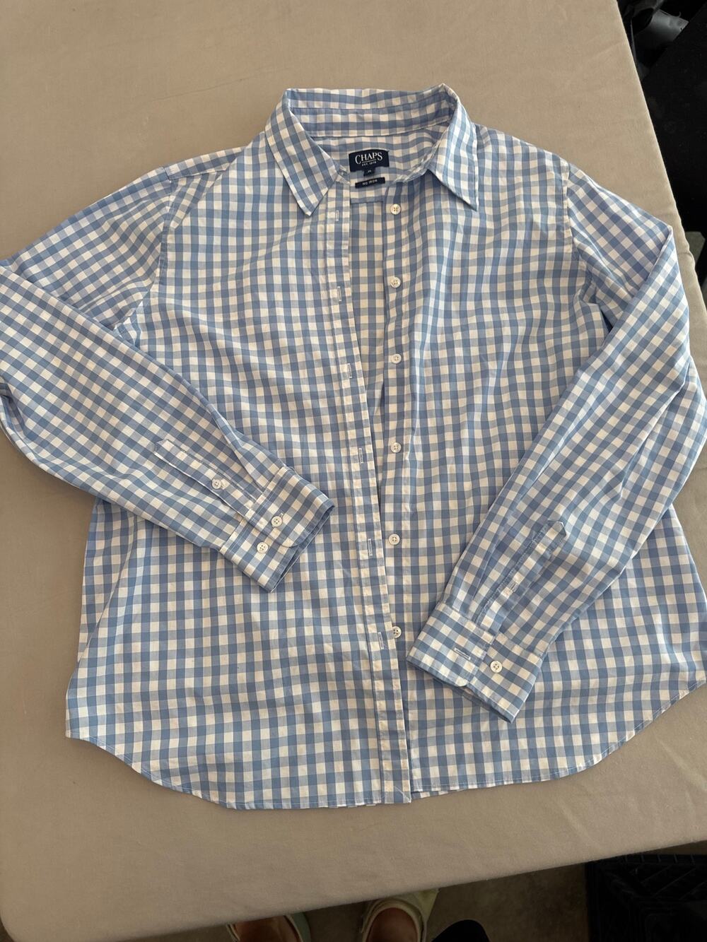 Chaps Ralph Lauren Long Sleeve Shirt Size XL Classic Casual Men’s Style